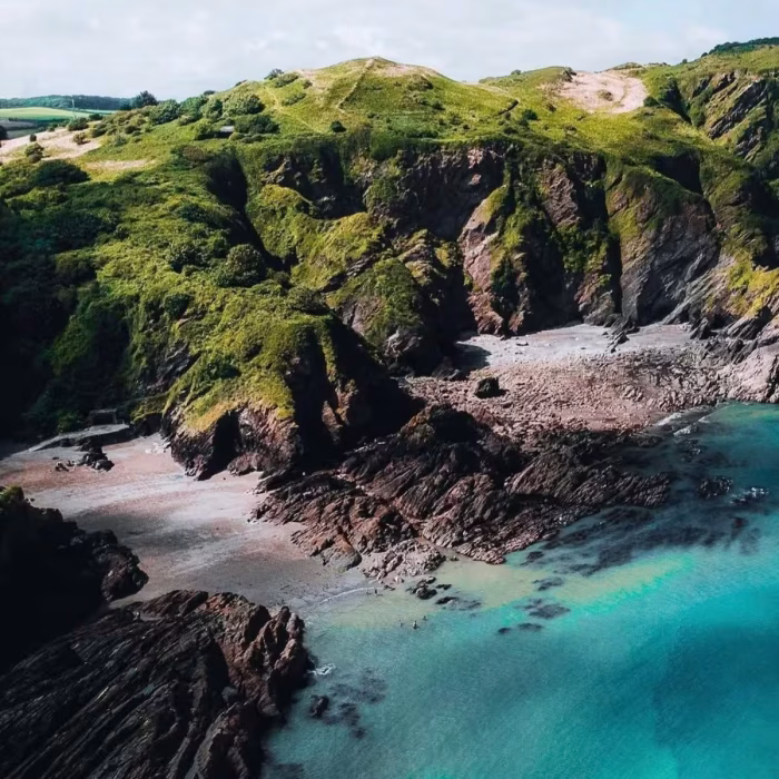 Illfracombe Beach near Longlands Devon, perfect for boat trips and sea safaris